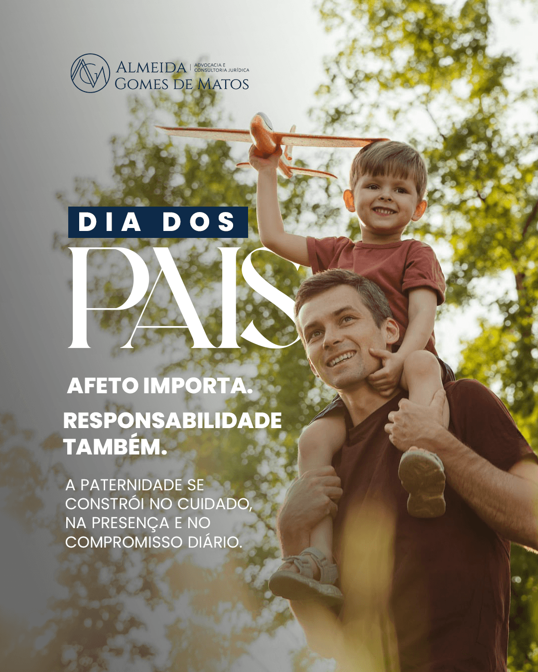 Dia dos Pais e a paternidade como responsabilidade